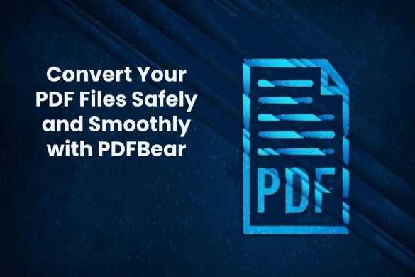 Convert Your PDF Files Safely and Smoothly with PDFBear