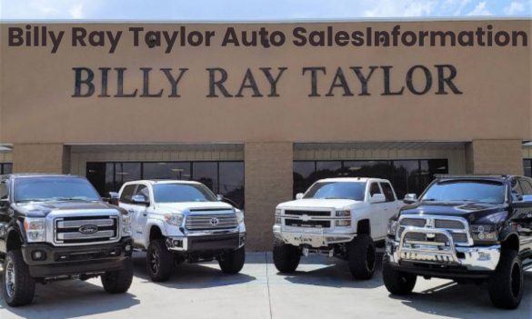 Billy Ray Taylor Auto Sales Information