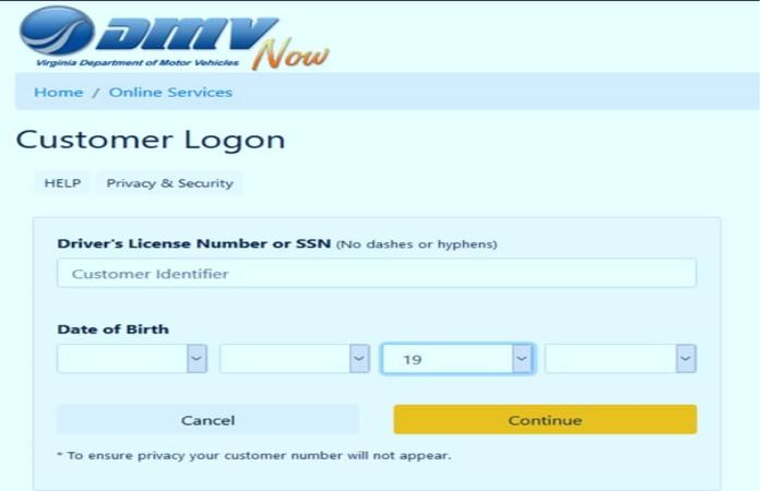 Steps For DMV Now Account Registration